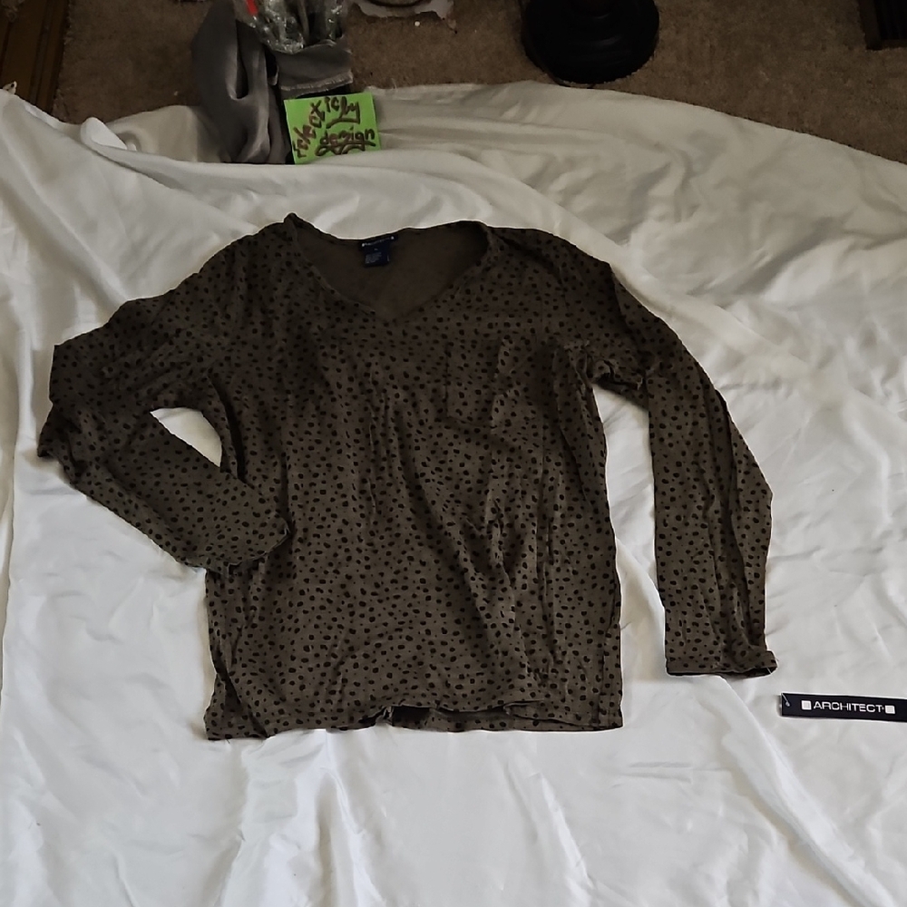 Architect Olive Apparel with Black Spot Accents